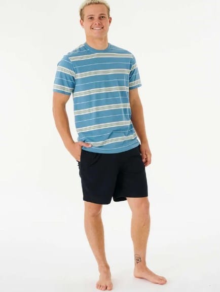 Load image into Gallery viewer, Rip Curl Mens Surf Revival Stripe Tee
