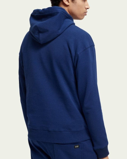 Scotch & Soda Unisex Hoodie In Organic Cotton