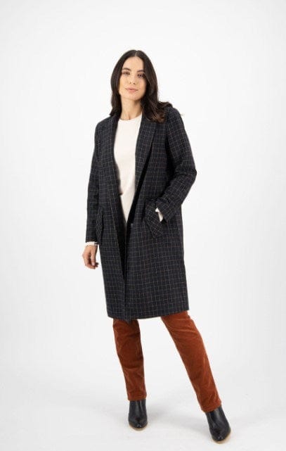 Load image into Gallery viewer, Vassalli Womens Longline Coat With Lining
