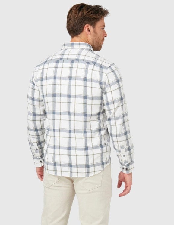 Load image into Gallery viewer, Blazer Mens Russell Long Sleeve Brushed Check Shirt
