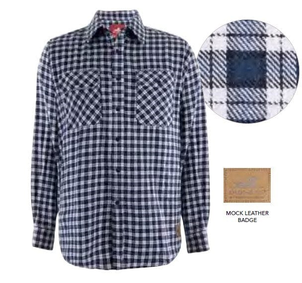 Load image into Gallery viewer, Thomas Cook Mens Campbell Thermal Check  Long Sleeve Shirt
