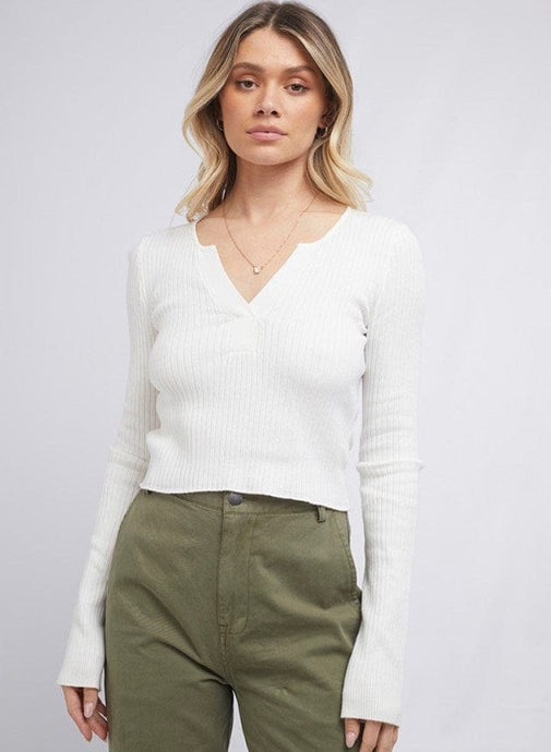 Allabouteve Womens Alba Knit Top