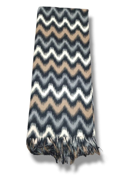 Gregory Lander Womens Zig Zag Scarf