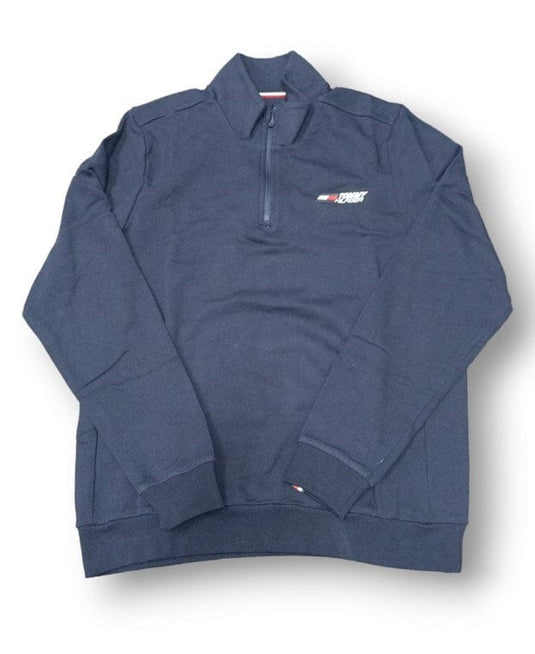 Tommy Hilfiger Mens Essential 1/4 Zip Desert Sky