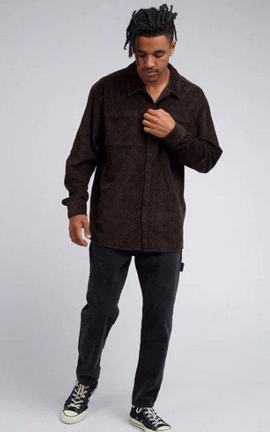 Load image into Gallery viewer, Silent Theory Mens Cord Overshirt
