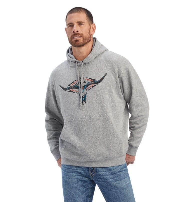 Load image into Gallery viewer, Ariat Mens Horns Southwest Sweatshirt
