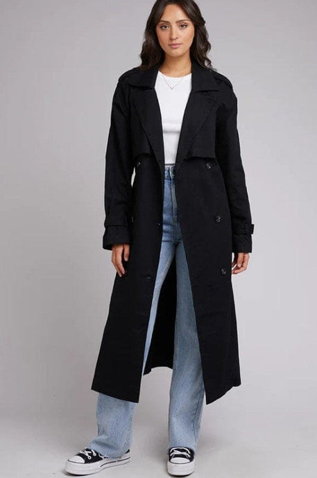 Allabouteve Womens Emerson Trench Coat