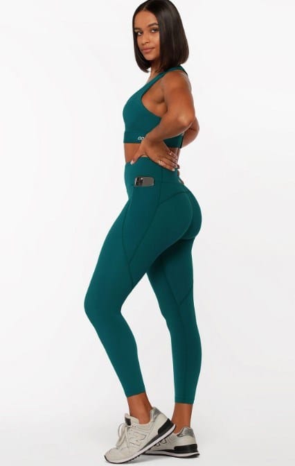 Load image into Gallery viewer, Lorna Jane Womens Amy Phone Pcket Ankle Biter Tech Leggings
