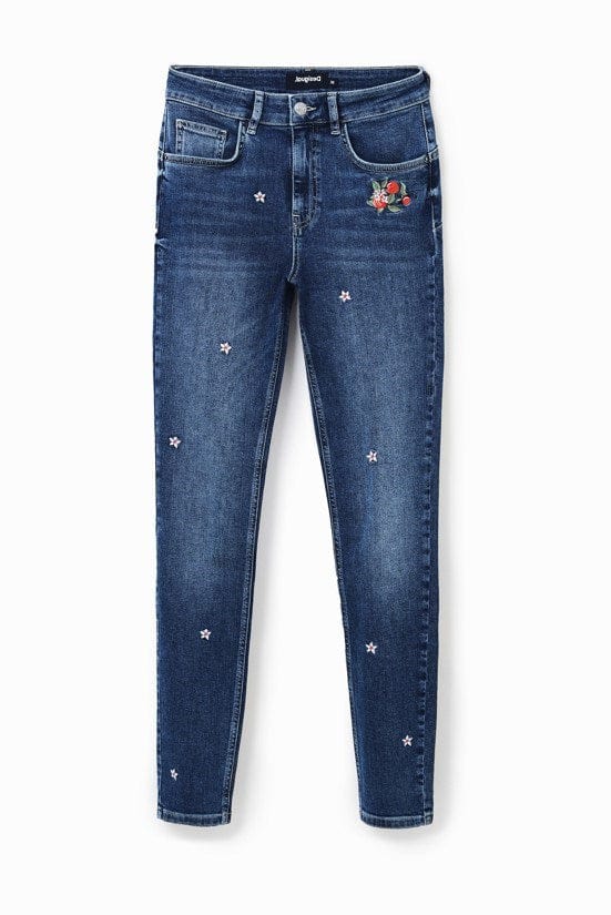 Load image into Gallery viewer, Desigual Womens Denim Long Trouser
