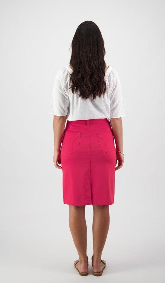 Vassalli Womens Plain Lightweight Skirt