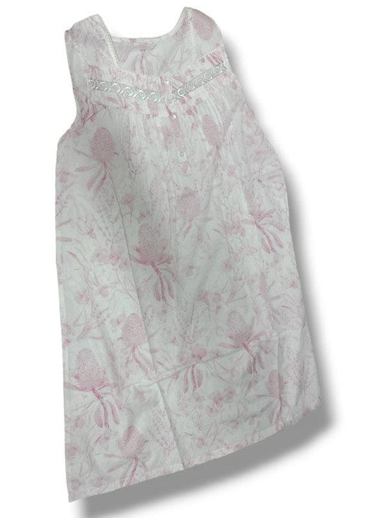 French Country Womens Nighte Short SleevebBlush Bankasia