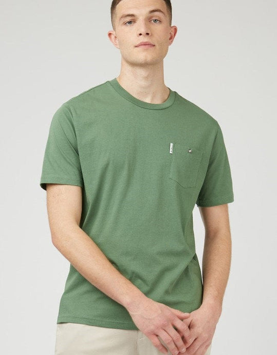 Ben Sherman Mens Signuture Pockrt T-Shirt