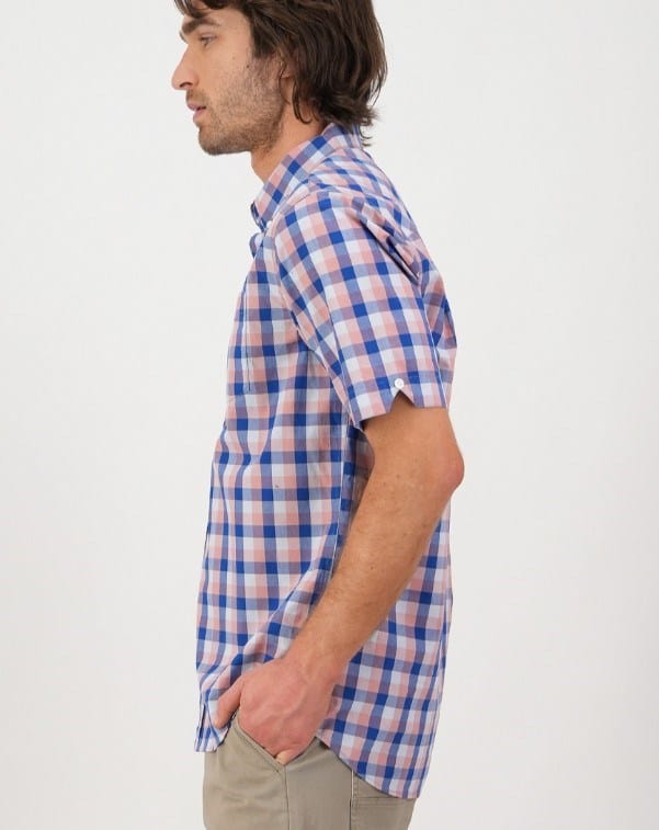 Load image into Gallery viewer, Swanndri Mens Brinsdon Short Sleeve Shirt

