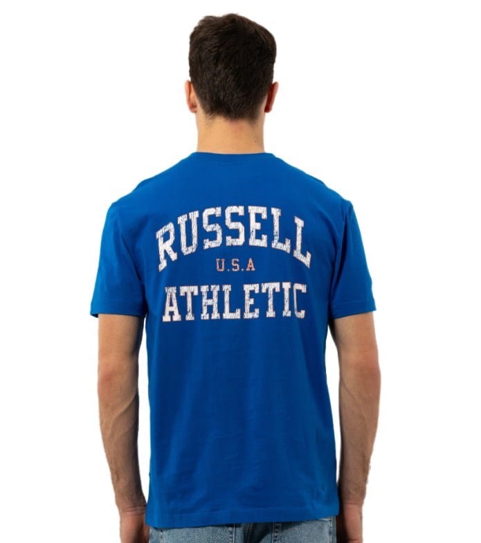 Load image into Gallery viewer, Russell Athletic Mens Vintage Arch Tee
