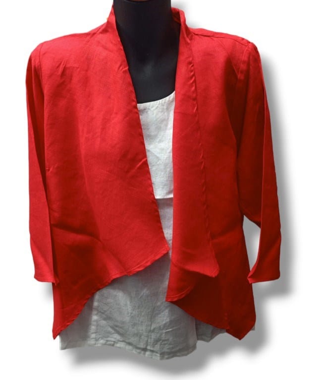 Load image into Gallery viewer, See Saw Womens Open Drape Jacket
