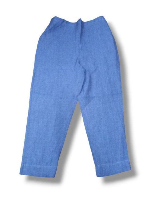 See Saw Womens Linen Flat Front Pant