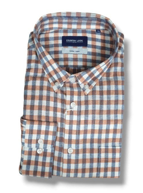Country Look Mens Galway Long Sleeve Shirt