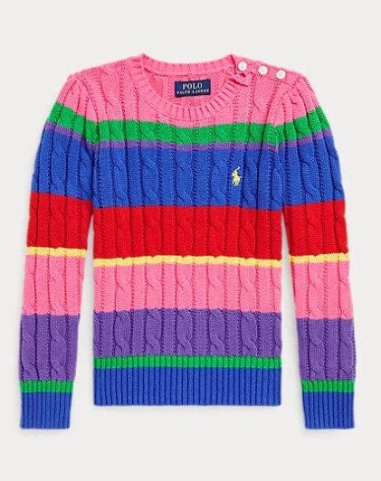 Ralph Lauren Girls Knit Pullover