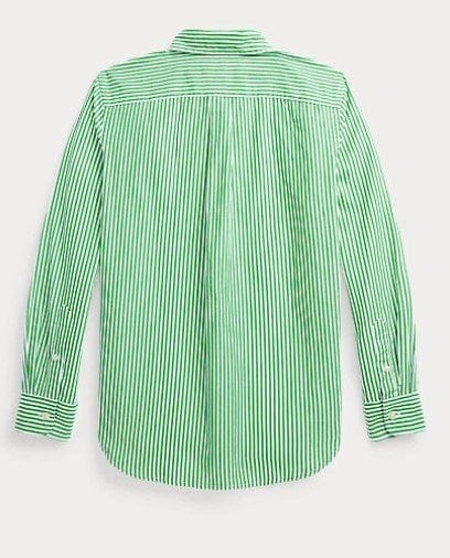 Ralph Lauren Boys Striped Cotton Poplin Shirt