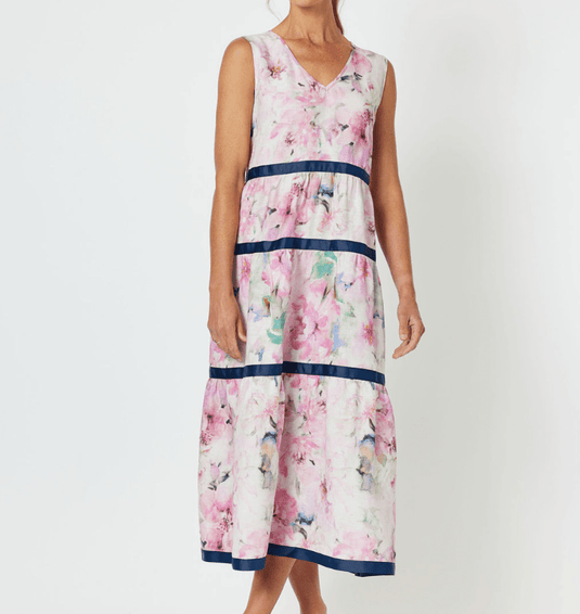 Gordon Smith Womens Rosebay Linen Dress
