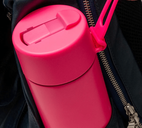 Load image into Gallery viewer, Frank Green Flip Straw Lid Neon Pink

