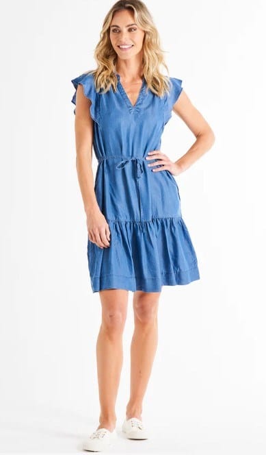 Betty Basics Womens Lorne Lyocell Dress