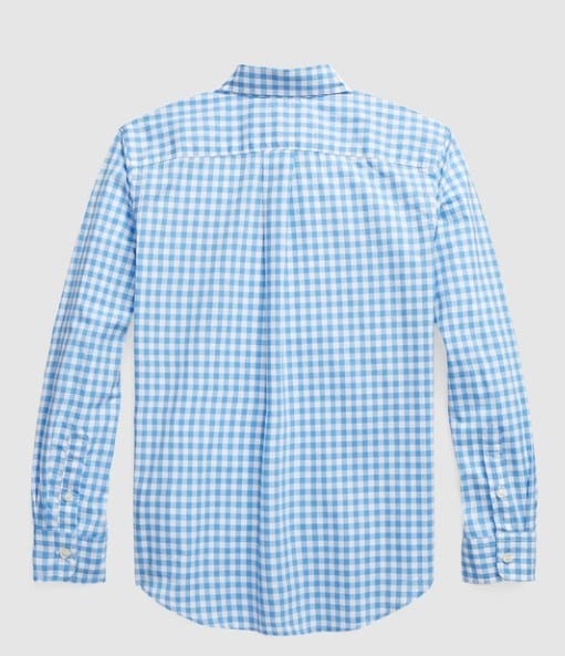 Ralph Lauren Boys Woven Shirt - Checkered Blue
