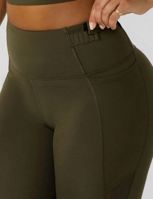 Load image into Gallery viewer, Lorna Jane Womens Cinch And Support Phone Pocket Ankle Biter Leggings
