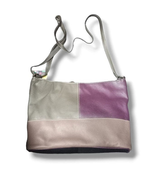 Franco Bonini Womens Three Compartment Shoulder Bag