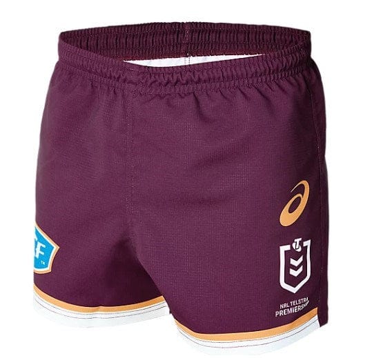 Load image into Gallery viewer, Asics Mens Brisbane Broncos Replica Home Short
