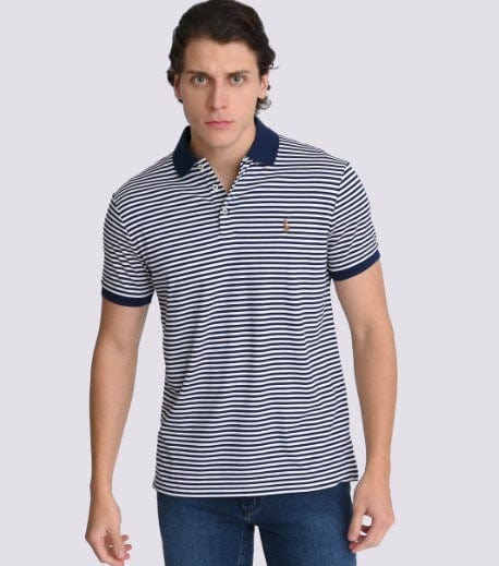 Load image into Gallery viewer, Ralph Lauren Mens Stripe French Polo

