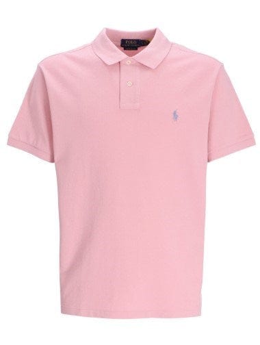 Ralph Lauren Mens Classic Polo - Custom Slim Fit Light/Pastel Pink