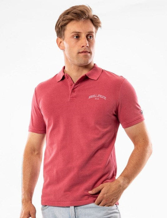 Russell Athletic Mens Vintage Polo