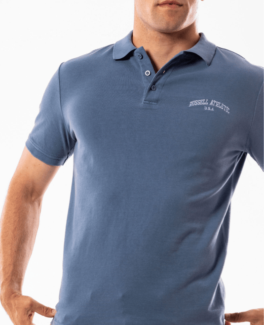 Russell Athletic Mens Vintage Polo