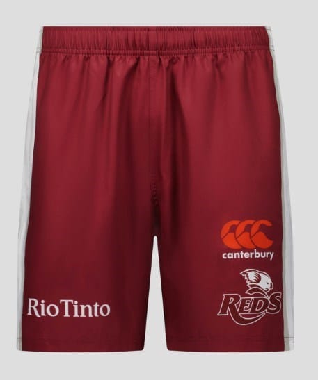 Canterbury Mens QLD Reds Gym Shorts