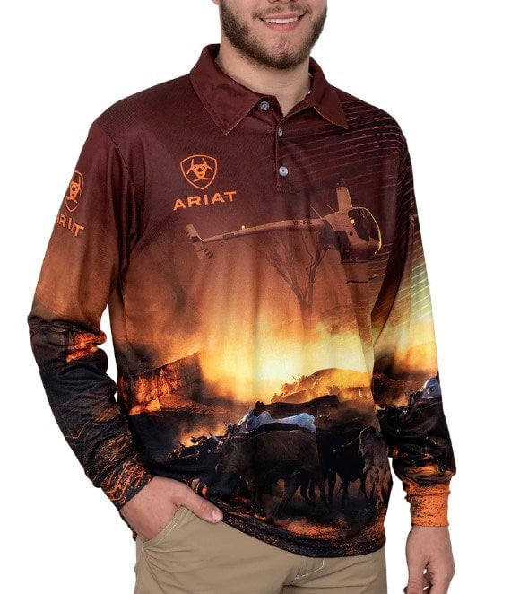 Load image into Gallery viewer, Ariat Mens Fishing Shirt - Western Chopper
