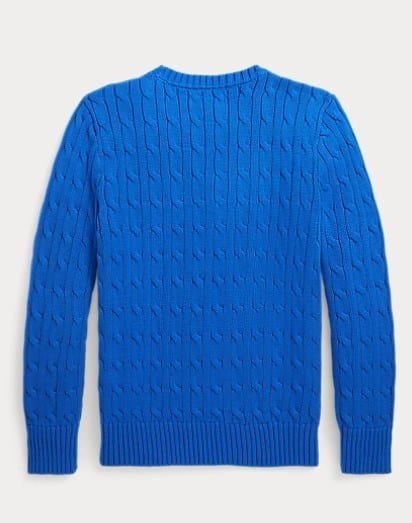 Load image into Gallery viewer, Ralph Lauren Boys Cable-Knit Cotton Jumper
