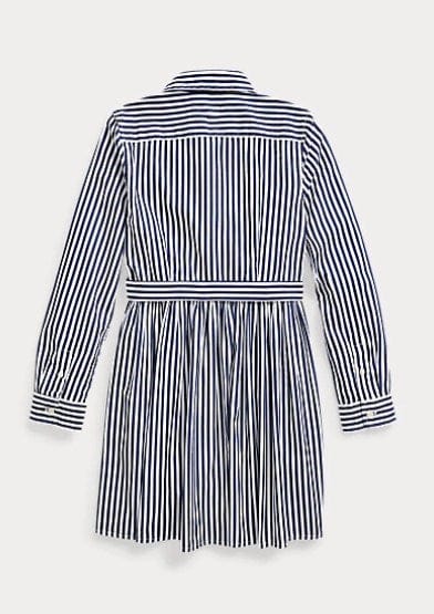Load image into Gallery viewer, Ralph Lauren Girls Striped Cotton Shirtdress
