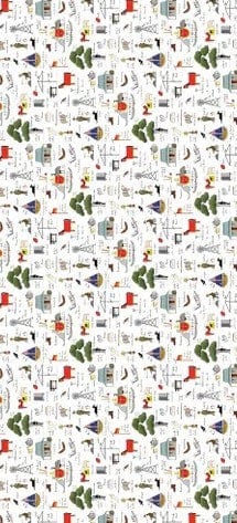 Load image into Gallery viewer, Two Green Zebras This Is Australia Fabric
