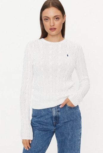 Ralph Lauren Womens Knit Sweater - White