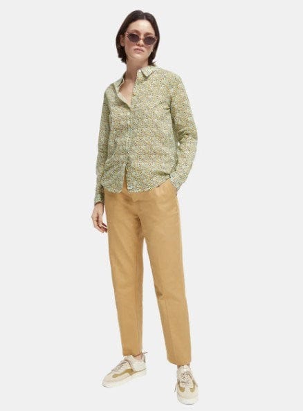 Load image into Gallery viewer, Scotch &amp; Soda Womens Abott Mid-Rise Tapered Chino

