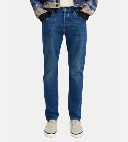 Load image into Gallery viewer, Scotch &amp; Soda Mens Tick Ralston Regular Slim Jeans
