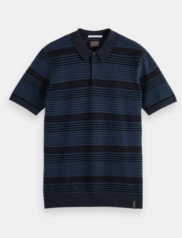 Load image into Gallery viewer, Scotch &amp; Soda Mens Regular-Fit Organic Cotton Polo Shirt
