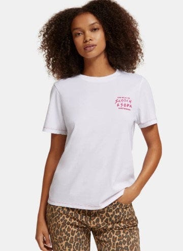 Load image into Gallery viewer, Scotch &amp; Soda Womens Regular-Fit t-Shirt
