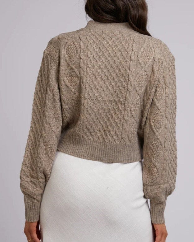 Load image into Gallery viewer, Allabouteve Zepher Knit Cardi Otameal
