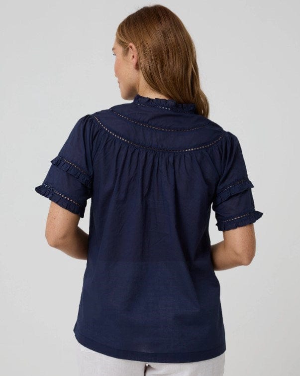 Load image into Gallery viewer, Yarra Trail Womens Tuck Front Top
