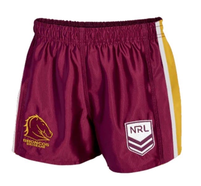 Tidwell NRL Bronco Youth Supporter Shorts