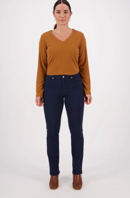 Load image into Gallery viewer, Vassalli Womens Slim Leg Knit Jean
