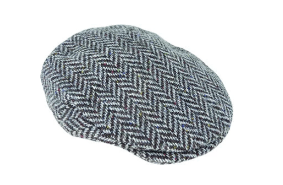 Hanna Hats - Hanna Plain Tweed Vintage Cap