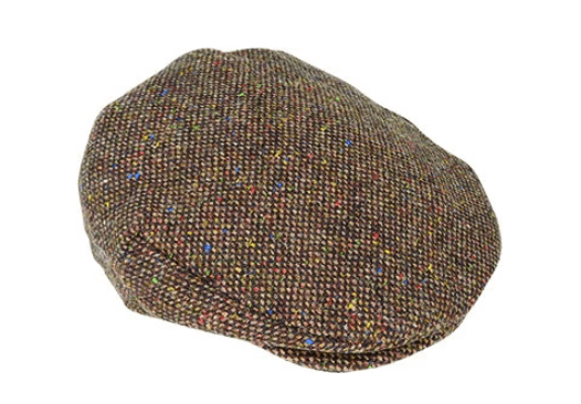 Load image into Gallery viewer, Hanna Hats - Hanna Plain Tweed Vintage Cap
